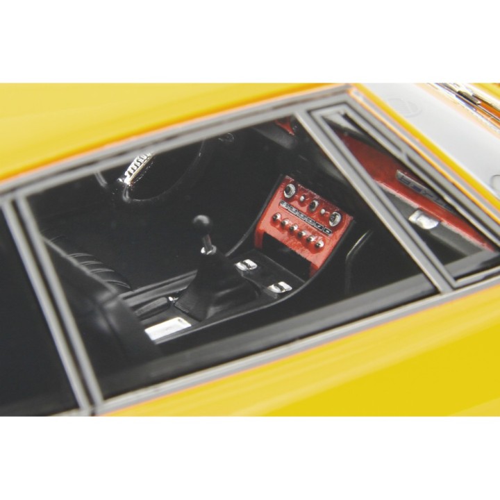 Fiat Dino Coupé 2000 1967 yellow, Laudoracing-Model 1/18 scale