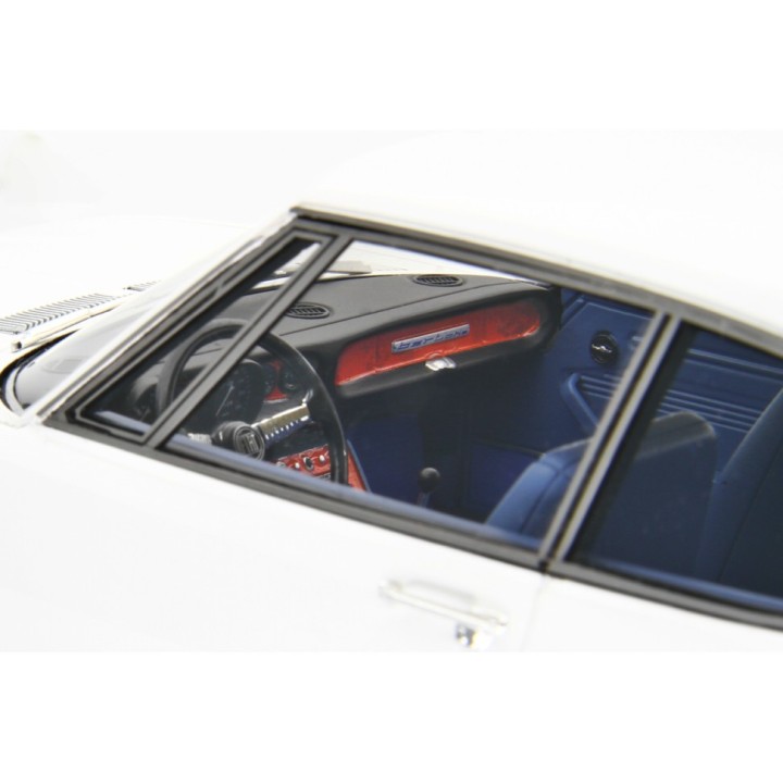 Fiat Dino Coupé 2000 1967 white, Laudoracing-Model 1/18 scale