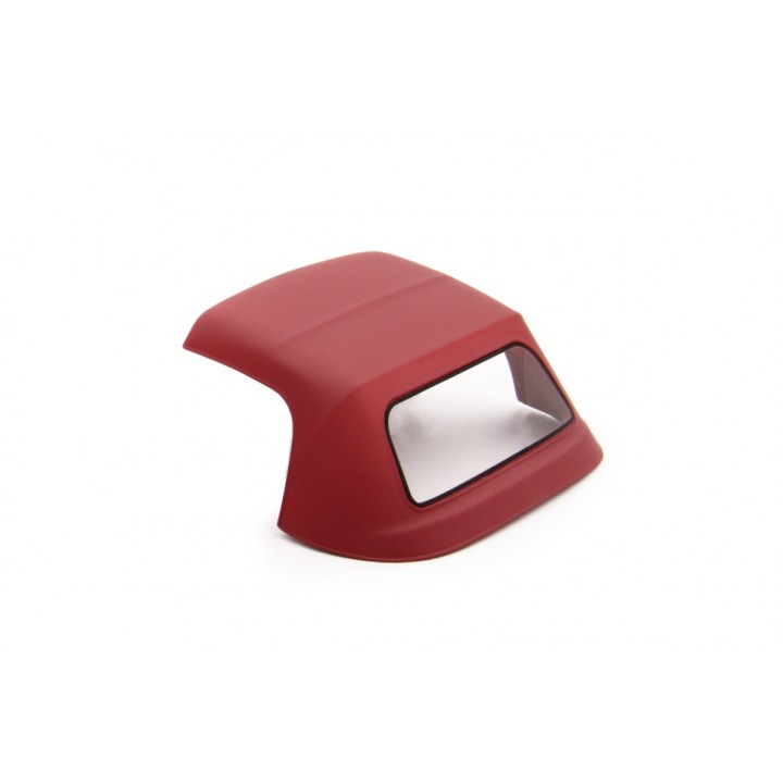 Soft top for Fiat Barchetta red, Laudoracing Model 1/18 scale
