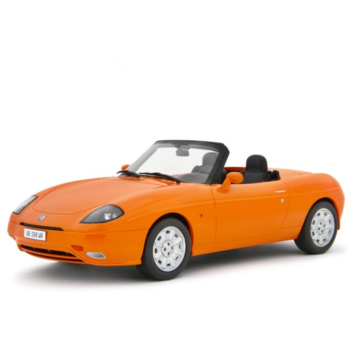 Fiat Barchetta 1995 orange, Laudoracing-Model 1/18 scale