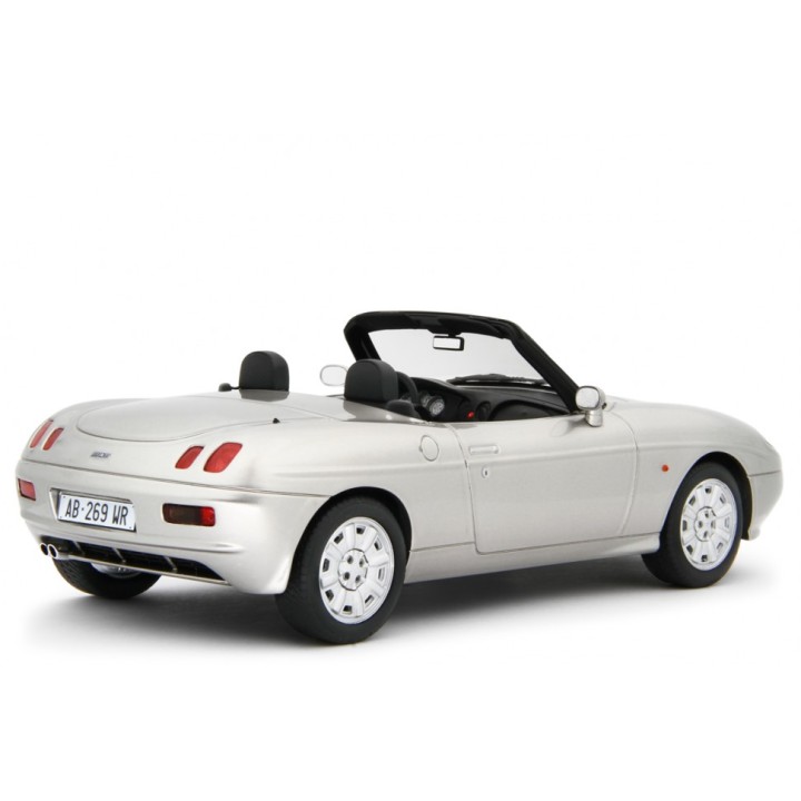 Fiat Barchetta 1995 silver, Laudoracing-Model 1/18 scale