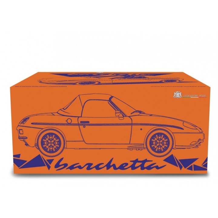 Fiat Barchetta 1995 silver, Laudoracing-Model 1/18 scale