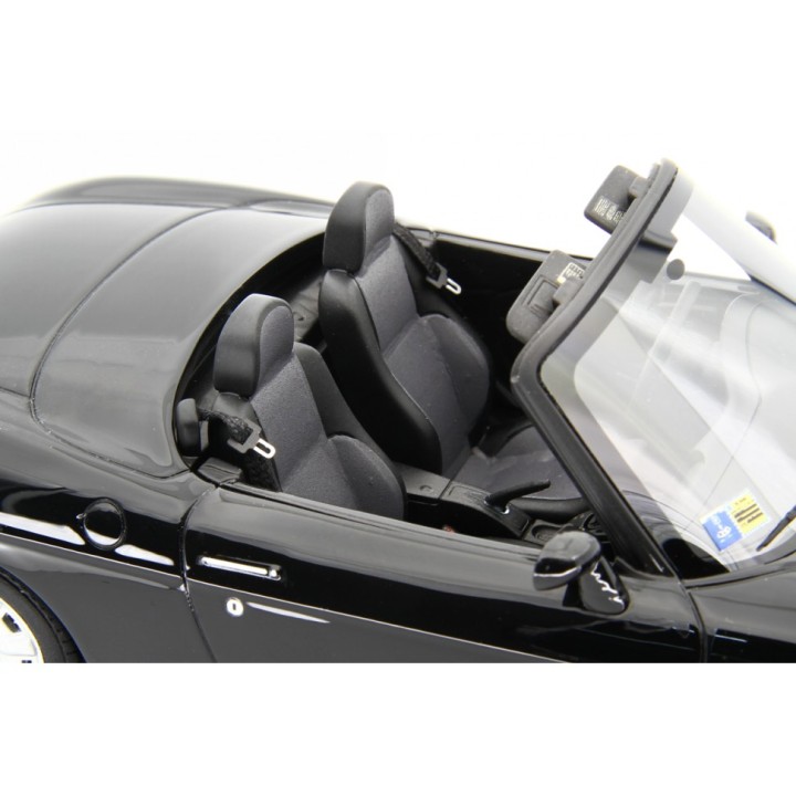 Fiat Barchetta 1995 black, Laudoracing-Model 1/18 scale