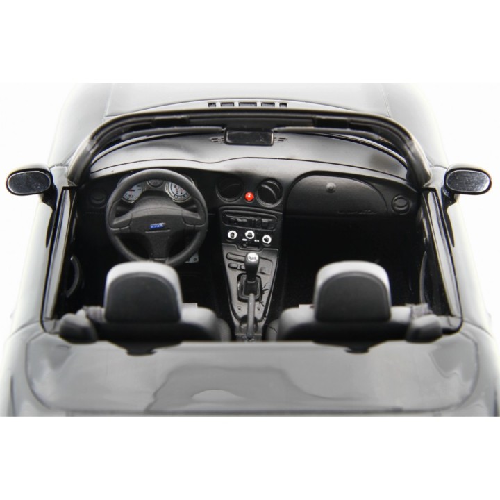 Fiat Barchetta 1995 black, Laudoracing-Model 1/18 scale