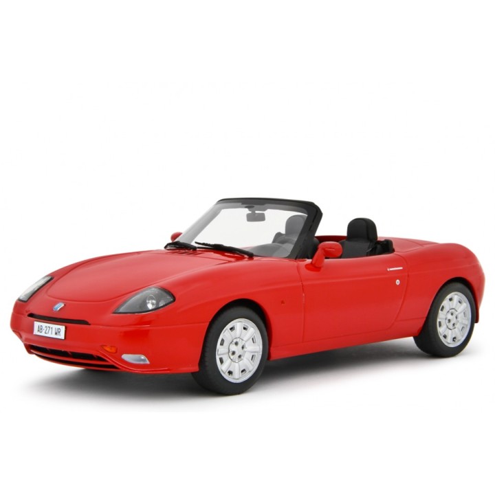 Fiat Barchetta 1995 red, Laudoracing-Model 1/18 scale