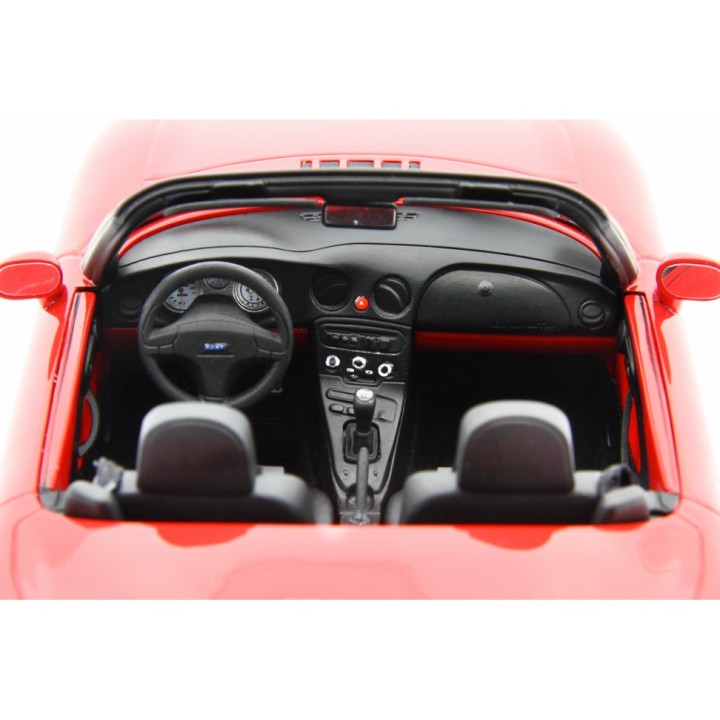 Fiat Barchetta 1995 red, Laudoracing-Model 1/18 scale
