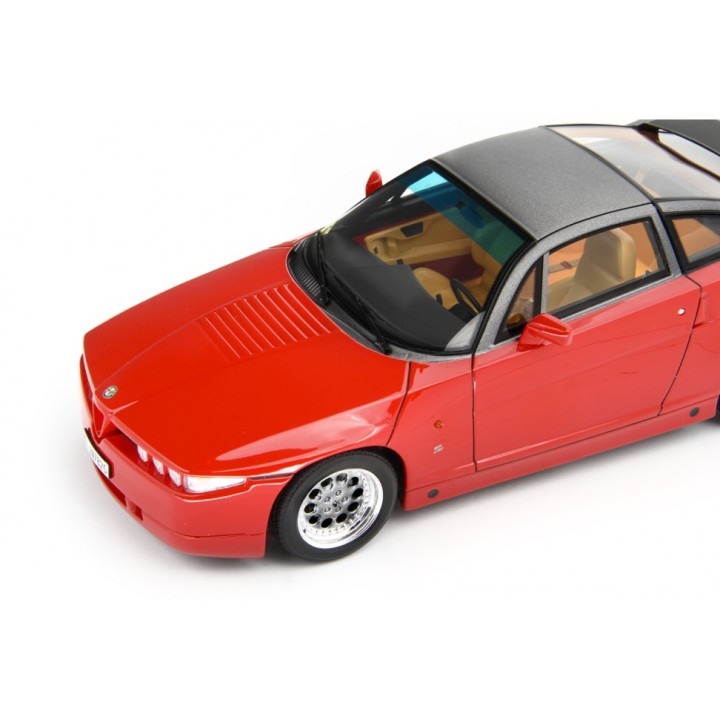 Alfa Romeo SZ (Es 30) 1989 červená, Laudoracing-Model 1:18
