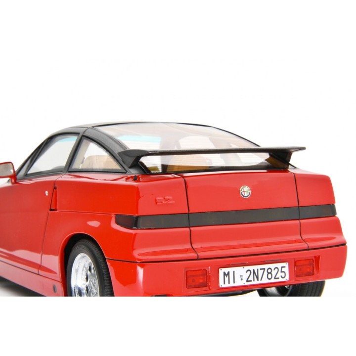 Alfa Romeo SZ (Es 30) 1989 red, Laudoracing-Model 1/18 scale