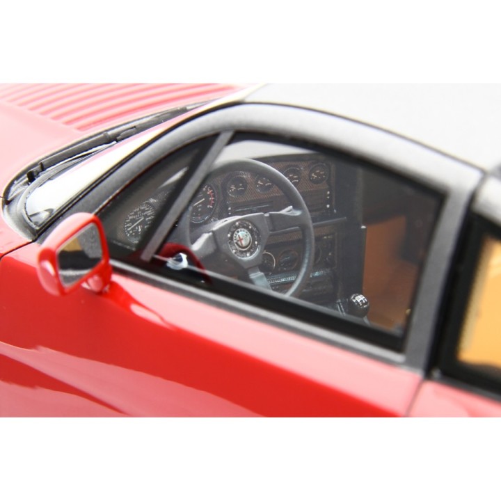 Alfa Romeo SZ (Es 30) 1989 red, Laudoracing-Model 1/18 scale