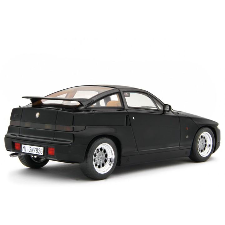 Alfa Romeo SZ (Es 30) 1989 black, Laudoracing-Model 1/18 scale