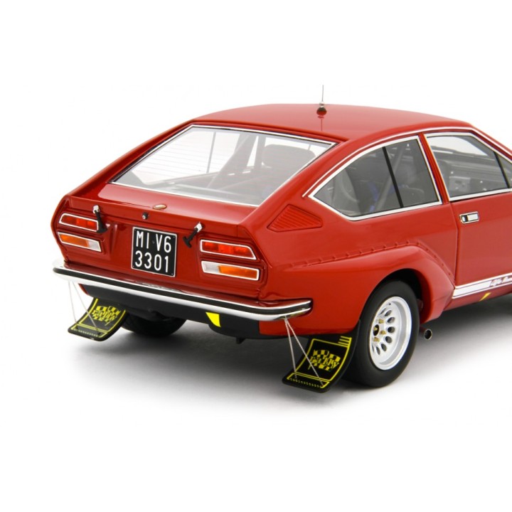 Alfa Romeo Alfetta Gr.2 Autodelta Rally Muletto 1975 red, Laudoracing-Model 1/18 scale