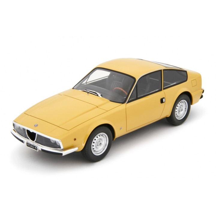 Alfa Romeo Giulia Coupé 1600 GT Junior Zagato 1972 yellow, Laudoracing-Model 1/18 scale