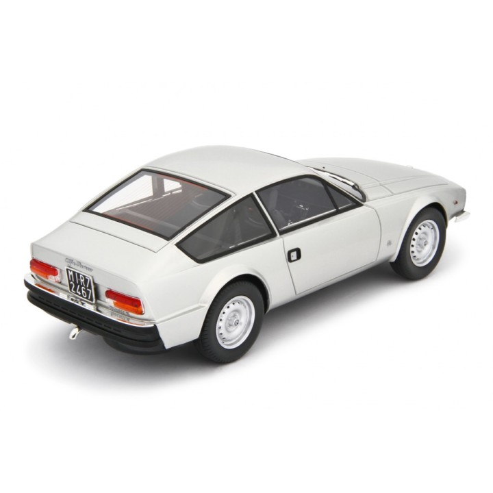 Alfa Romeo Giulia Coupé 1600 GT Junior Zagato 1972 silver, Laudoracing-Model 1/18 scale