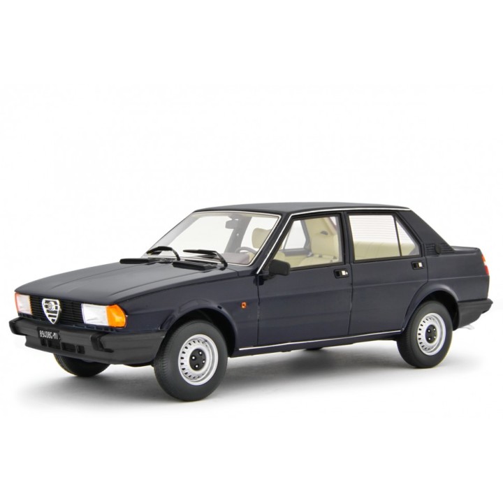 Alfa Romeo Giulietta 1.6 1980 blue, Laudoracing-Model 1/18 scale
