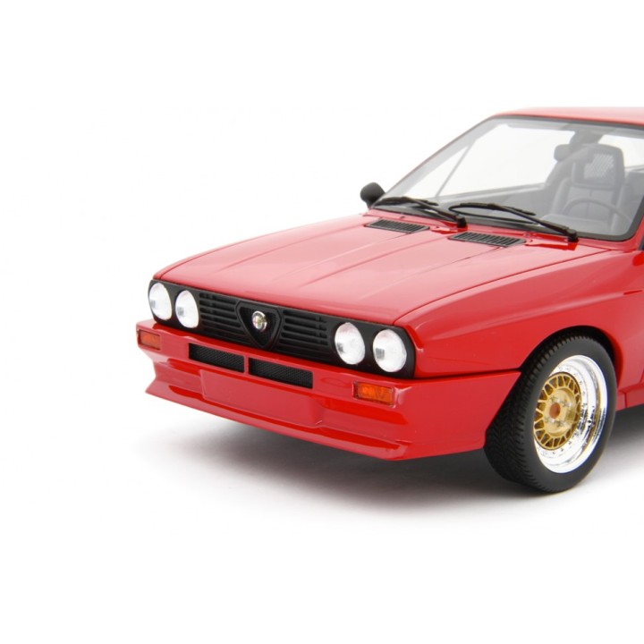 Alfa Romeo Sprint 6C Prototipo Autodelta 1982 red, Laudoracing-Model 1/18 scale