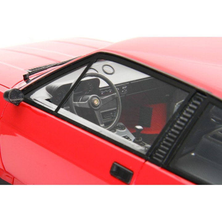 Alfa Romeo Sprint 6C Prototipo Autodelta 1982 red, Laudoracing-Model 1/18 scale