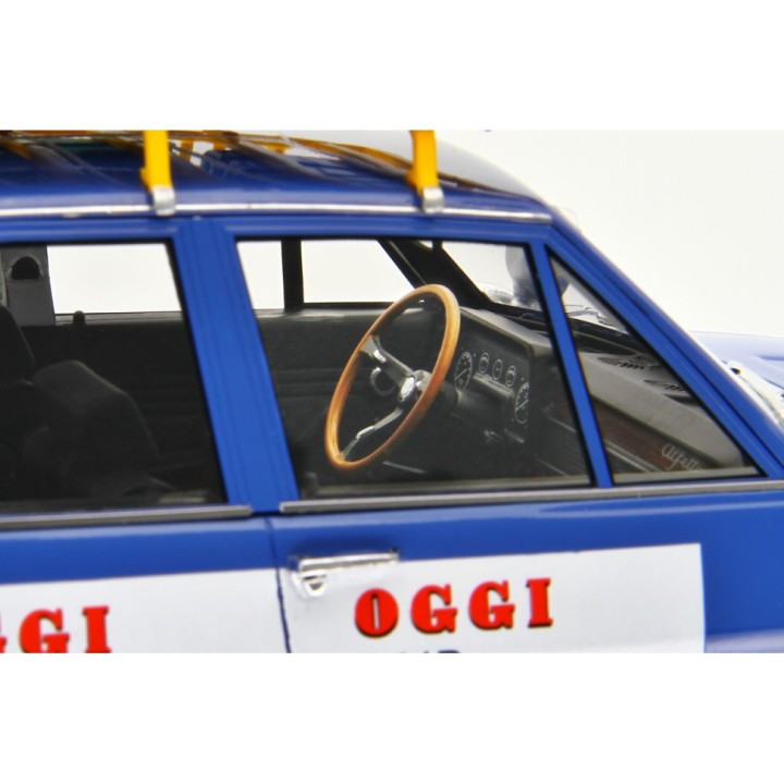 Alfa Romeo Alfetta 1.8 Raid Capo Nord Capo Sud 1973 modrá, Laudoracing-Model 1:18