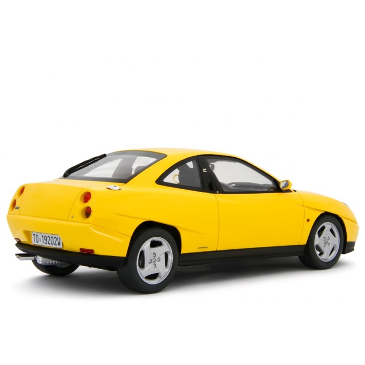 Fiat Coupé 2.0 16v Turbo Plus 1993 yellow, Laudoracing-Model 1/18 scale