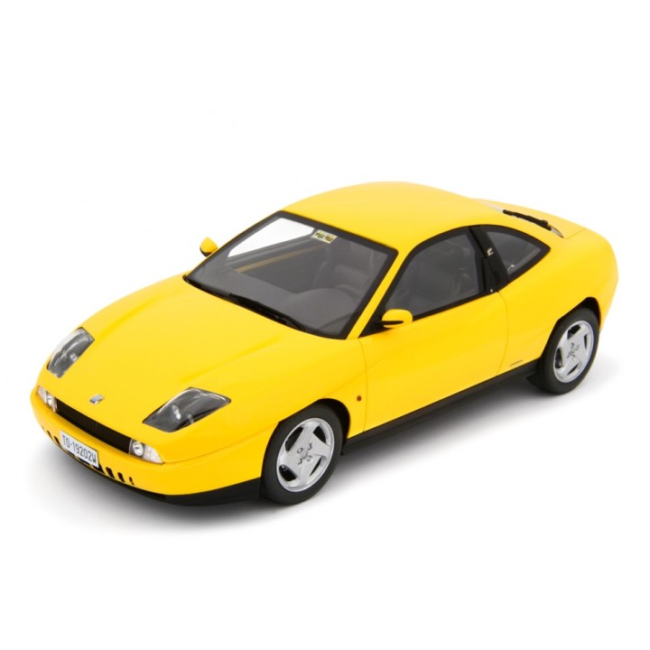 Fiat Coupé 2.0 16v Turbo Plus 1993 yellow, Laudoracing-Model 1/18 scale