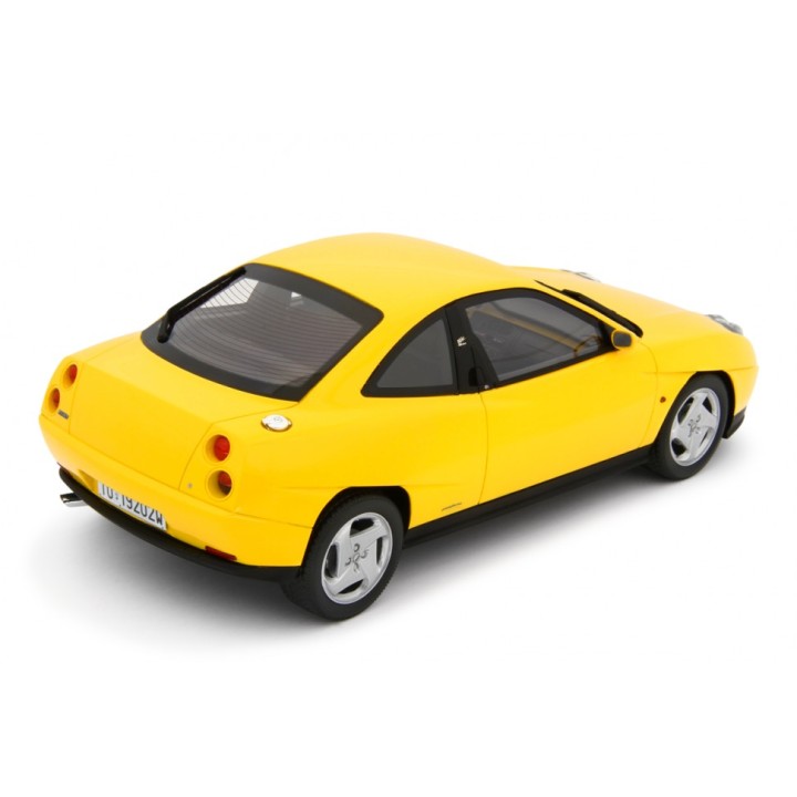 Fiat Coupé 2.0 16v Turbo Plus 1993 yellow, Laudoracing-Model 1/18 scale