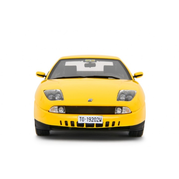 Fiat Coupé 2.0 16v Turbo Plus 1993 yellow, Laudoracing-Model 1/18 scale