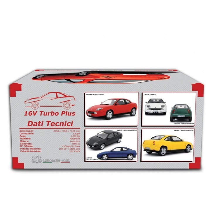 Fiat Coupé 2.0 16v Turbo Plus 1993 blue, Laudoracing-Model 1/18 scale
