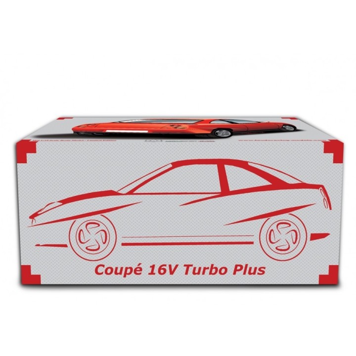 Fiat Coupé 2.0 16v Turbo Plus 1993 black, Laudoracing-Model 1/18 scale