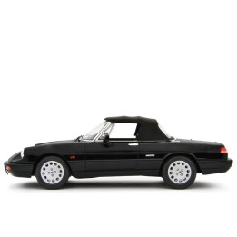 Alfa Romeo Spider 1.6 - 2.0i 1990 black, Laudoracing-Model 1/18 scale