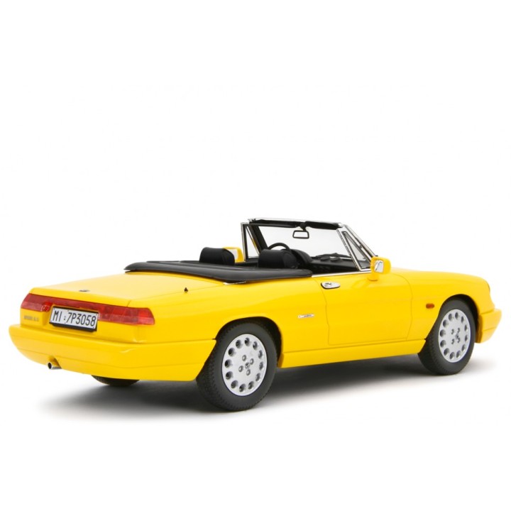 Alfa Romeo Spider 1.6 - 2.0i 1990 žlutá, Laudoracing-Model 1:18