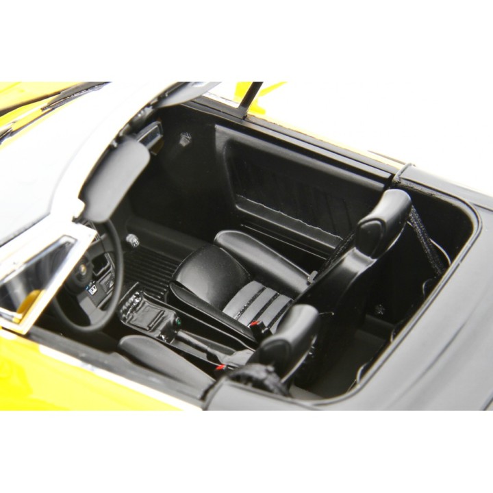 Alfa Romeo Spider 1.6 - 2.0i 1990 yellow, Laudoracing-Model 1/18 scale