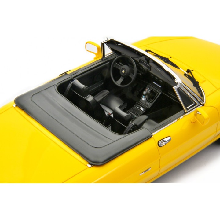Alfa Romeo Spider 1.6 - 2.0i 1990 žlutá, Laudoracing-Model 1:18