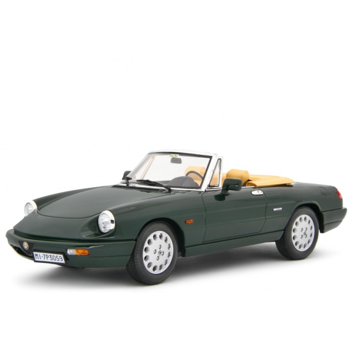 Alfa Romeo Spider 1.6 - 2.0i 1990 green, Laudoracing-Model 1/18 scale