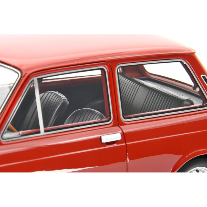 Autobianchi A112 1°Serie 1969 red, Laudoracing-Model 1/18 scale