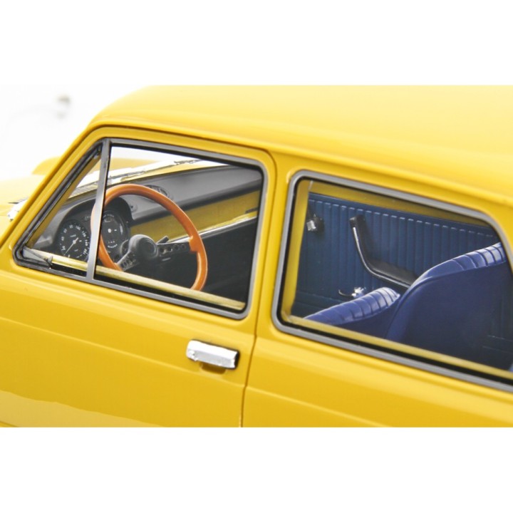 Autobianchi A112 1. série 1969 žlutá, Laudoracing-Model 1:18