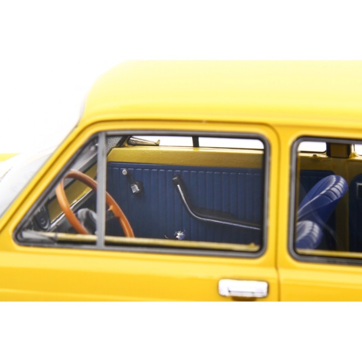 Autobianchi A112 1°Serie 1969 yellow, Laudoracing-Model 1/18 scale
