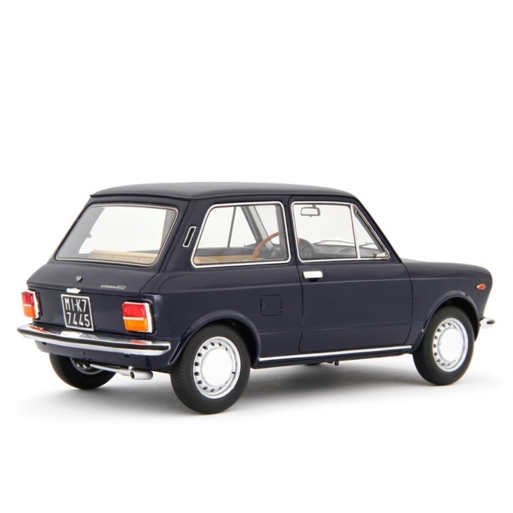 Autobianchi A112 1°Serie 1969 blue, Laudoracing-Model 1/18 scale