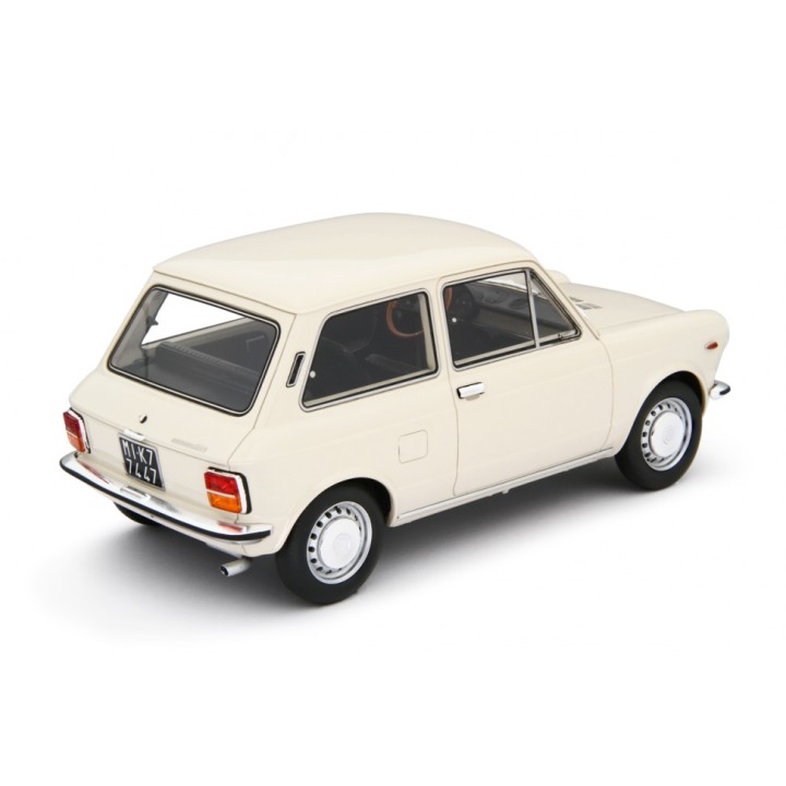 Autobianchi A112 1°Serie 1969 white, Laudoracing-Model 1/18 scale