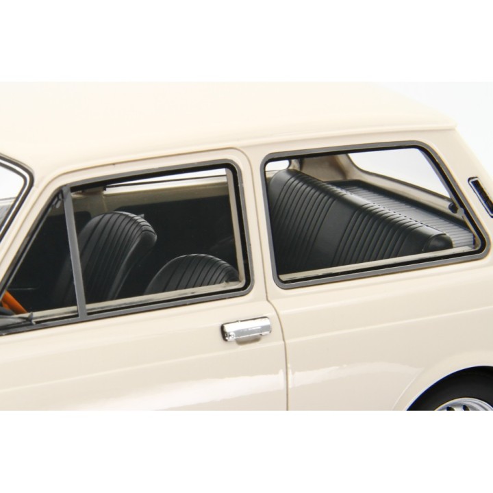 Autobianchi A112 1°Serie 1969 white, Laudoracing-Model 1/18 scale