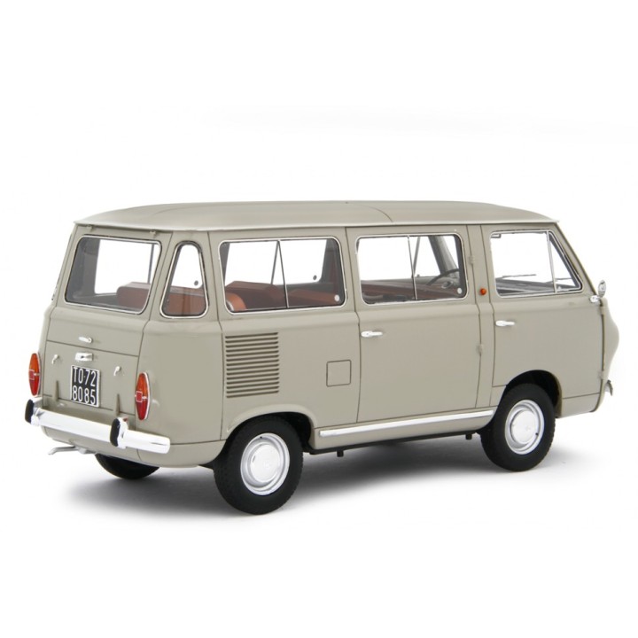 Fiat 850 Familiare 1965 beige, Laudoracing-Model 1/18