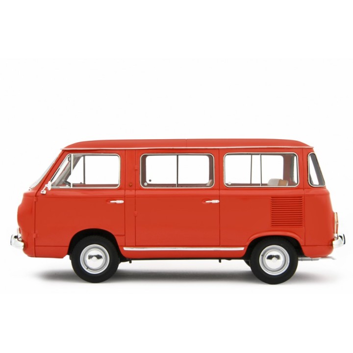 Fiat 850 Familiare 1965 red, Laudoracing-Model 1/18