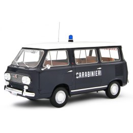 Fiat 850 Familiare Carabinieri  1965 modrá, Laudoracing-Model 1:18