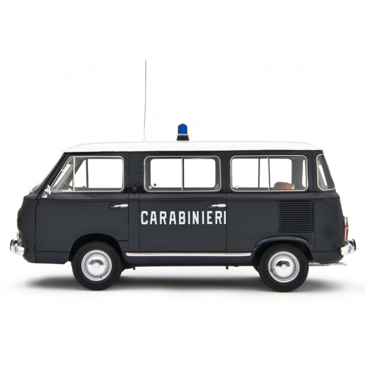 Fiat 850 Familiare Carabinieri 1965 blue, Laudoracing-Model 1/18