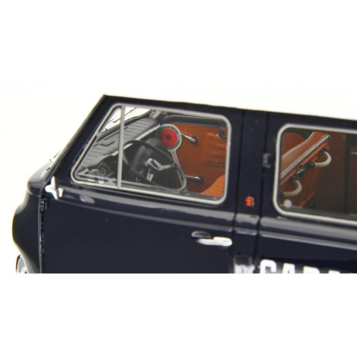 Fiat 850 Familiare Carabinieri  1965 modrá, Laudoracing-Model 1:18