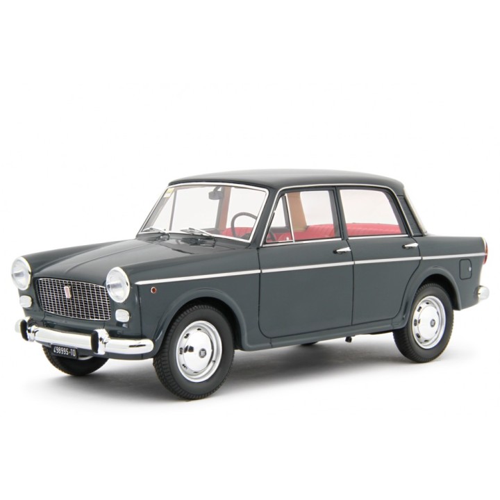 Fiat 1100D 1962 grey, Laudoracing-Model 1/18 scale
