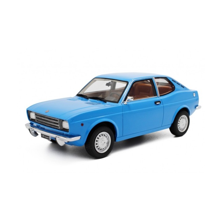 Fiat 128 Coupè 1100 S 1972 blue, Laudoracing-Model 1/18 scale