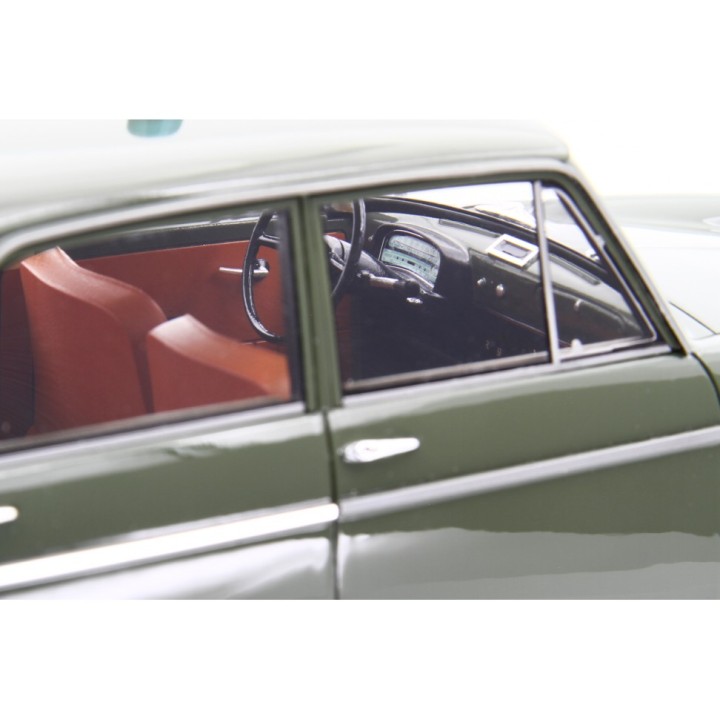 Fiat 1100D Polizia 1962 green, Laudoracing-Model 1/18 scale
