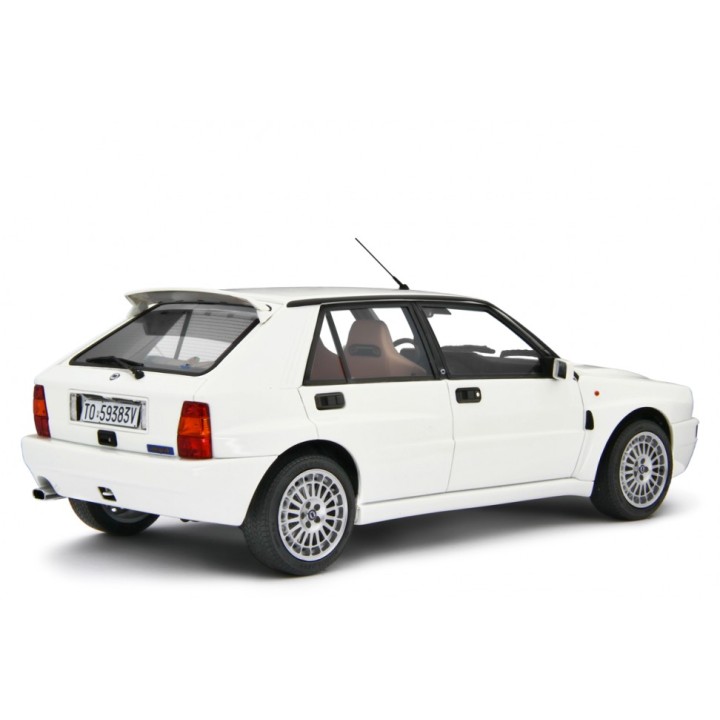 Lancia Delta HF Integrale Evo II 1992 white, Laudoracing-Model 1/18 scale