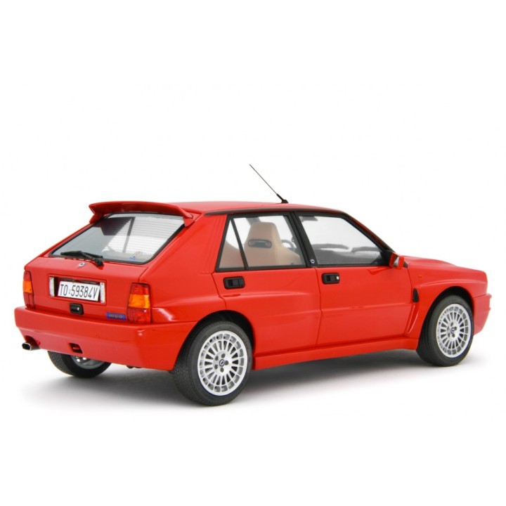 Lancia Delta HF Integrale Evo II 1992 červená, Laudoracing-Model 1:18