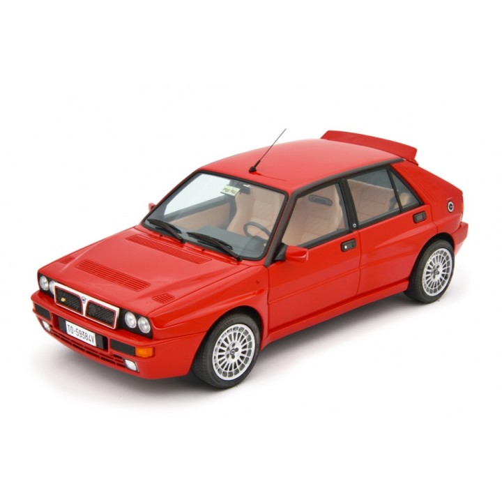 Lancia Delta HF Integrale Evo II 1992 red, Laudoracing-Model 1/18 scale