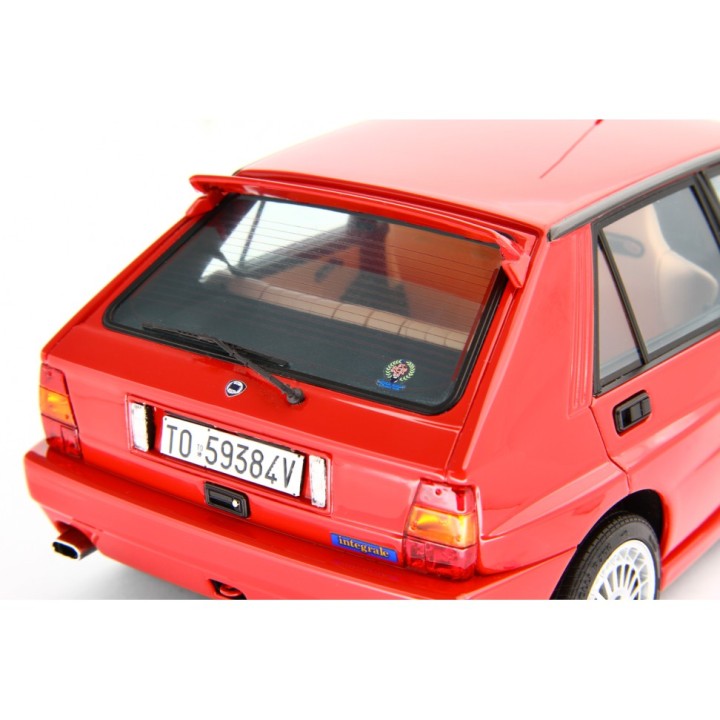Lancia Delta HF Integrale Evo II 1992 red, Laudoracing-Model 1/18 scale